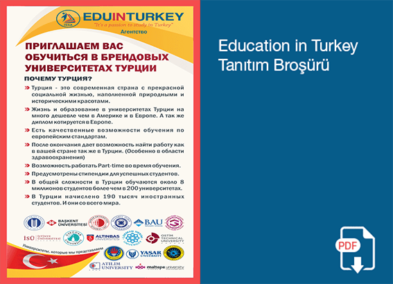 ISSA Education In Turkey Tanıtım Broşürü